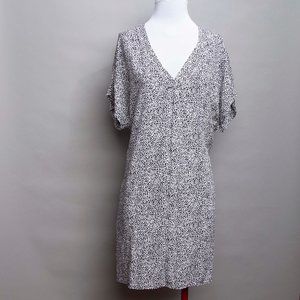 Tunic Dress Navy White dot Gap Size XL